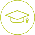 illustration of student graduation cap